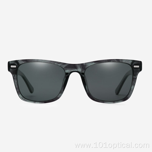 Rectangle Acetate Men's Sunglasses